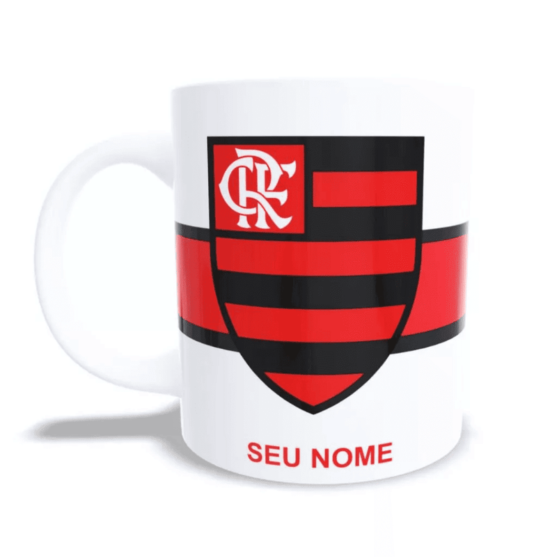 Caneca Personalizada Times com Seu Nome - Presente Perfeito
