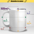 Caneca Porcelana Premium Personalizada - Eventos e Celebrações