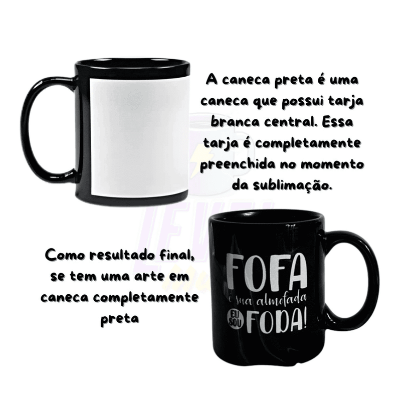 Caneca Porcelana Premium Personalizada - Eventos e Celebrações