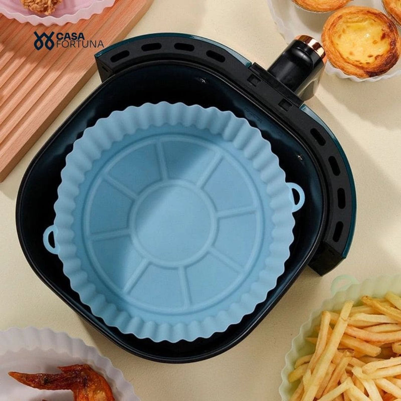 Cesto de Silicone para Air Fryer