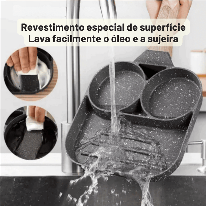 Frigideira 4 em 1 Multifuncional