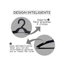 Cabides Adulto Premium - Kit com 50 Unidades