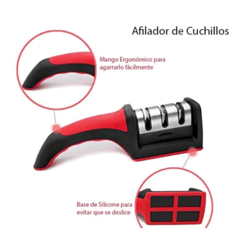 Amolador de Facas em Aço Inox