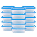 Jogo com 10 Potes Transparente de 500ml