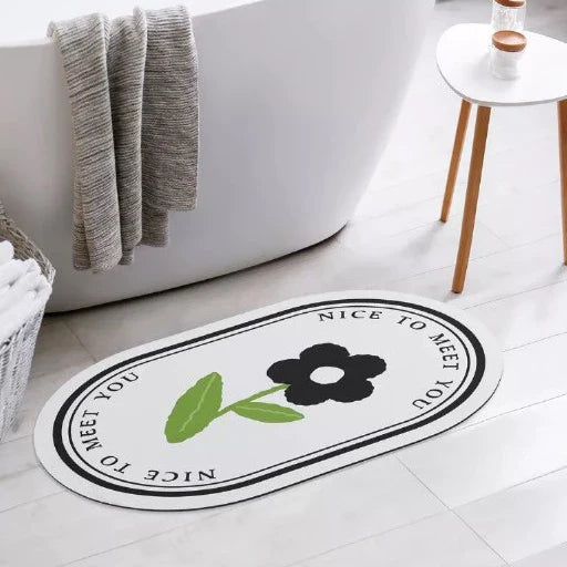 Tapete de Banheiro Antiderrapante Super Absorvente