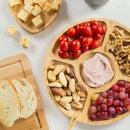 Kit Petisqueira Redonda com 6 Garfos