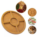 Kit Petisqueira Redonda com 6 Garfos