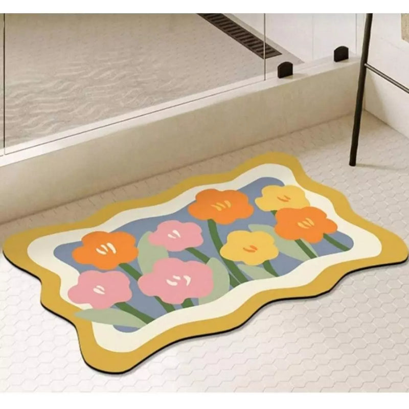 Tapete de Banheiro Antiderrapante Super Absorvente