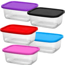 Jogo com 10 Potes Transparente de 500ml