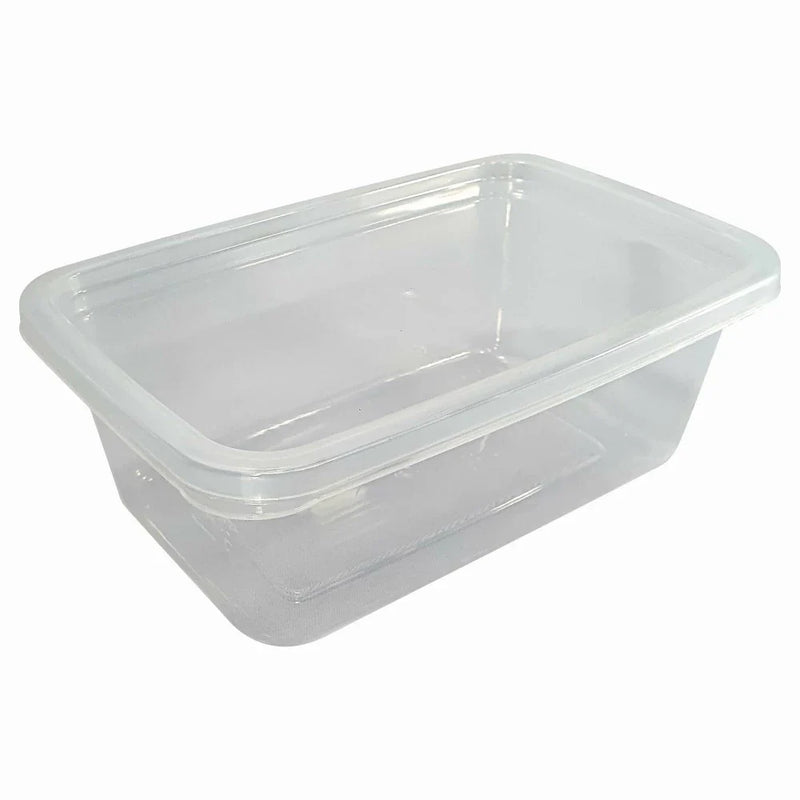 Jogo com 10 Potes Transparente de 500ml