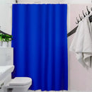 Cortina Box Lisa em PVC para Banheiro Anti Mofo com Ganchos