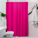 Cortina Box Lisa em PVC para Banheiro Anti Mofo com Ganchos