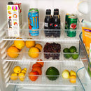 Kit com 10 Cestos Organizadores Multiuso Transparente