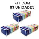 Organizador de Gavetas Colmeias - Kit com 3 Unidades