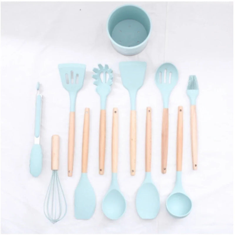 Jogo de Cozinha com 12 Peças em Silicone